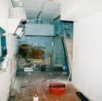 10 N. 2nd Street. Photos and negatives of before and during restoration