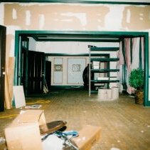 10 N. 2nd Street. Photos and negatives of before and during restoration