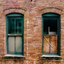 10 N. 2nd Street. Photos and negatives of before and during restoration