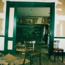 10 N. 2nd Street. Photos and negatives of before and during restoration