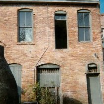 10 N. 2nd Street. Photos and negatives of before and during restoration