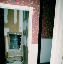 10 N. 2nd Street. Photos and negatives of before and during restoration