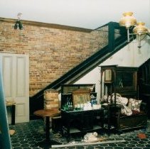 10 N. 2nd Street. Photos and negatives of before and during restoration