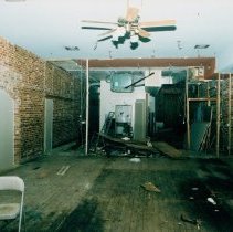 10 N. 2nd Street. Photos and negatives of before and during restoration