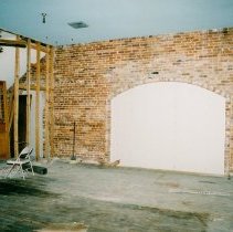 10 N. 2nd Street. Photos and negatives of before and during restoration