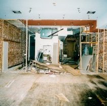 10 N. 2nd Street. Photos and negatives of before and during restoration