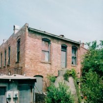 10 N. 2nd Street. Photos and negatives of before and during restoration