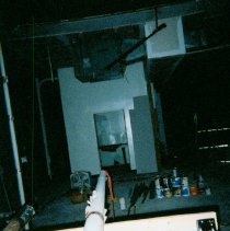 10 N. 2nd Street. Photos and negatives of before and during restoration