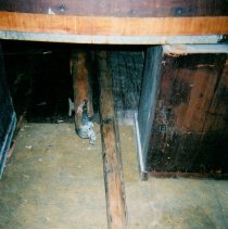 10 N. 2nd Street. Photos and negatives of before and during restoration