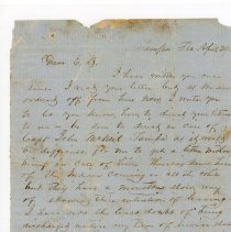 Letter to E. D. Tracy