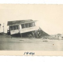 Photograph of 1944 Fernandina Hurricane Damage