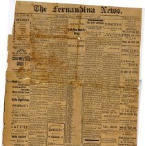 The Fernandina News Friday January 17, 1896 Page 1 version 2