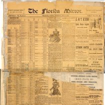 The Florida Mirror Wednesday June 23, 1897 Page 1