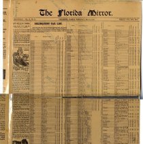 The Florida Mirror Wednesday May 18, 1898 page 1