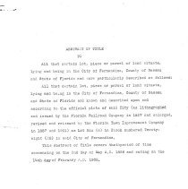 501 Beech St  & 126 S. 5th St Abstract (01)