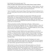 Biography--Mitchell, David