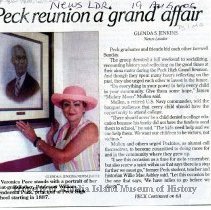 Biography--Peck, William Henderson