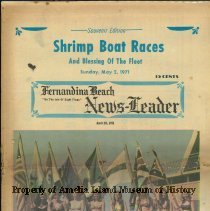 1971 Souvenir Edition - Shrimp Boat Races and Blessing of the Fleet