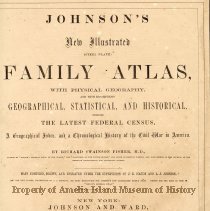 Johnson's Family Atlas 1865