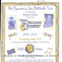 Ad-The Dynamic Les DeMerle Trio