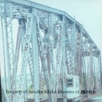 Bridge for train over Amelia River