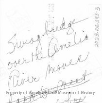 Bridge for train over Amelia River