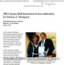 Biography--Thompson, Patricia