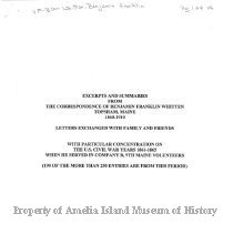 Biography--Whitten, Benjamin Franklin (1 of 3)