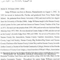 Biography--Williams, Robert E.