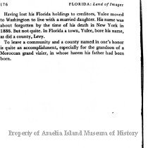 Biography--Yulee, David Levy (1 of 7 for 19th Century Documents)