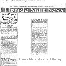 Biography--Yulee, David Levy (3 of 7 for 19th Century Documents)