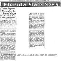 Biography--Yulee, David Levy (6 of 7 for 19th Century Documents)