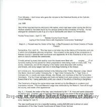 Clinch Historical Society 1980 Records