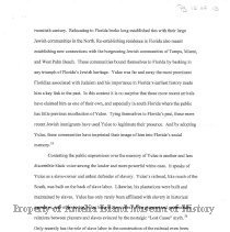 Biography--Yulee, David Levy (1 of 2 for 21st Century Documents)