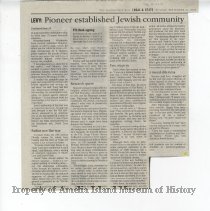 Biography--Yulee, David Levy (1 of 2 for 21st Century Documents)