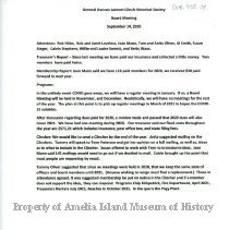 Clinch Historical Society 2020 Records