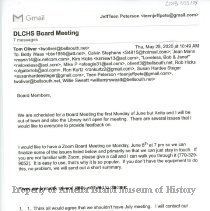 Clinch Historical Society 2020 Records