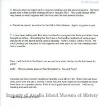 Clinch Historical Society 2020 Records