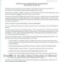 Clinch Historical Society 2012 Records