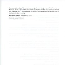 Clinch Historical Society 2021 and 2022 Records  (COVID) years)