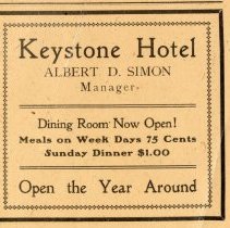 Key Stone Hotel Addvertisment