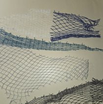Sample of shrimp netting