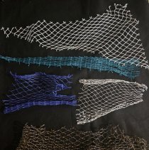 Sample of shrimp netting