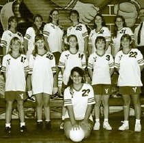 Sports Teams
FBHS Cheerleaders and Trophies

Orange Hall-- St. Mary's

Handwritten Sign/ Message
Mill