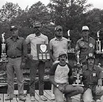Men with Awards

"Randa Gowen" Award

FBHS Cheerleaders and Trophies

Orange Hall-- St. Mary's

Handwritten Sign/ Message
Mill