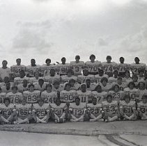 Football Team and Cheerleaders

"Randa Gowen" Award

FBHS Cheerleaders and Trophies

Orange Hall-- St. Mary's

Handwritten Sign/ Message
Mill