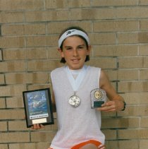 Boy with Runner Awards
Warrior Football Team and Cheerleaders


"Randa Gowen" Award

FBHS Cheerleaders and Trophies

Orange Hall-- St. Mary's

Handwritten Sign/ Message
Mill