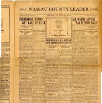 Nassau County Leader Friday, February 18, 1927 page 1