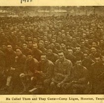 a73-121-17 Camp Logan postcard ca 1918