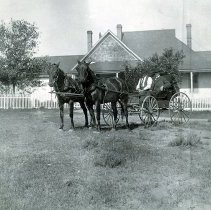 A64-15 -Scene in Ramah in Early Days, Lem and Brother Wayne